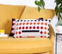 Aberto Design Cojín Rustic - White